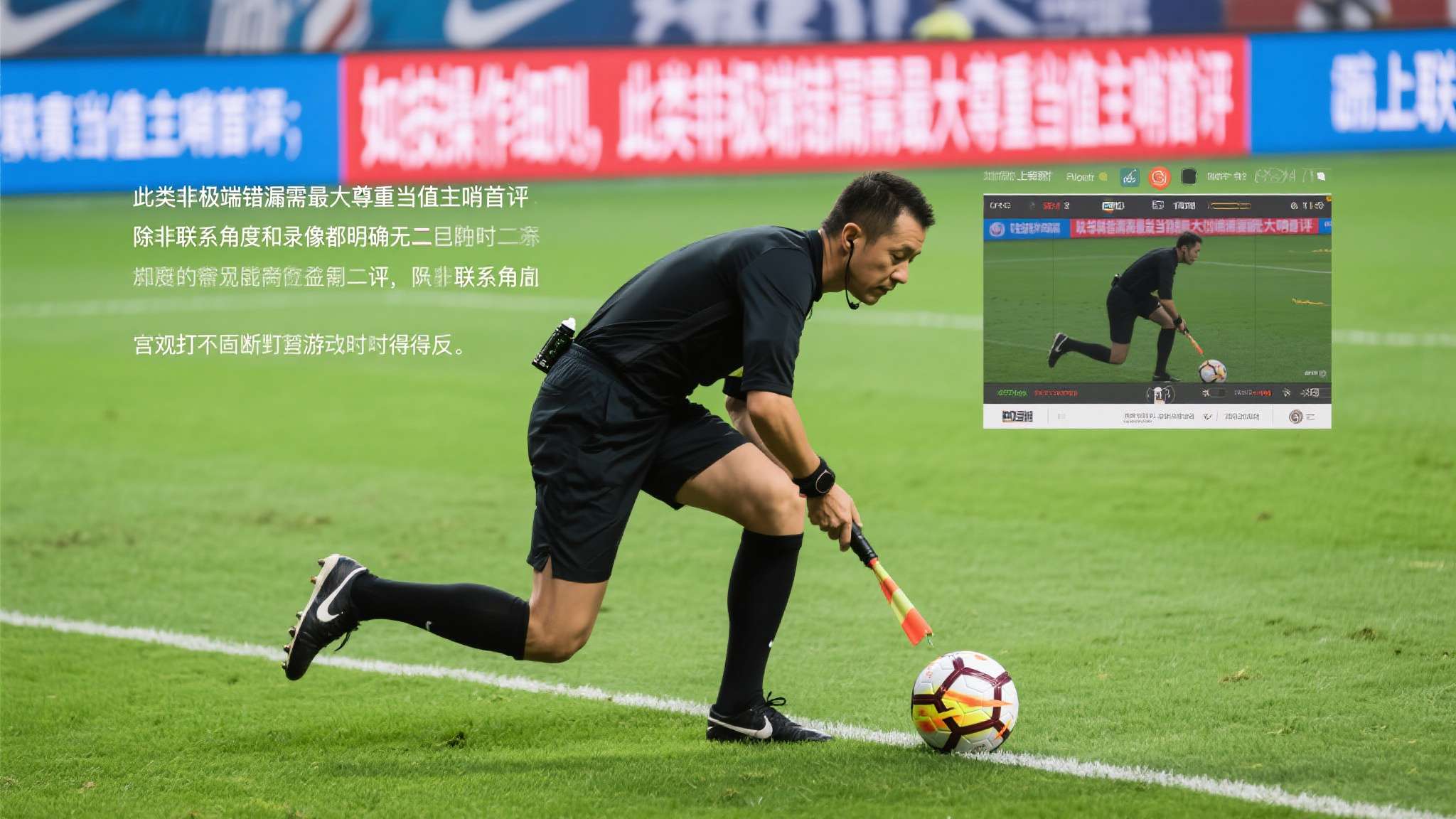 “如按操作细则，此类非极端错漏需最大尊重当值主哨首评；除非联系角度和录像都明确无